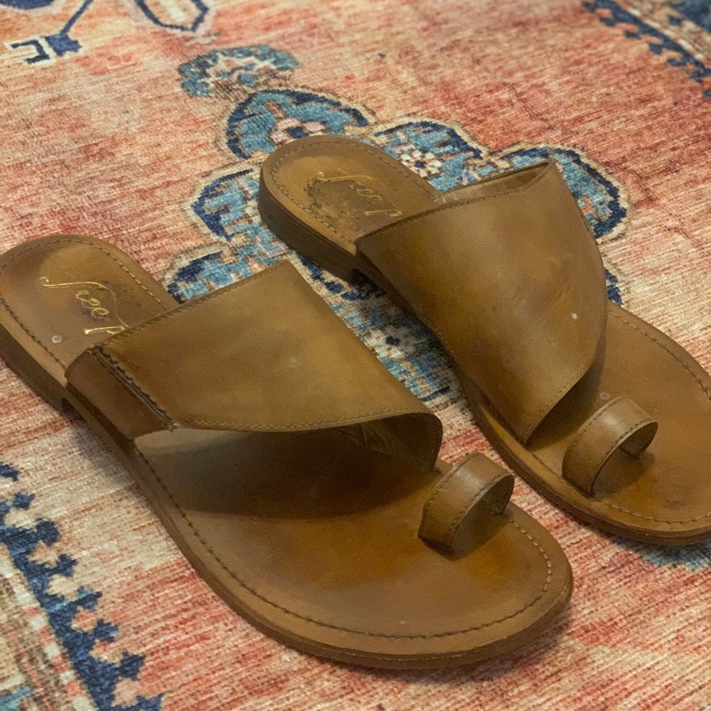 Free People Leather Sandals